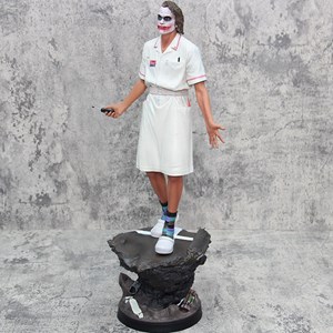 اسباب بازی اکشن فیگور جوکر ایستاده با لباس پرستاری Joker Action Figure _اسباب بازی اکشن فیگور